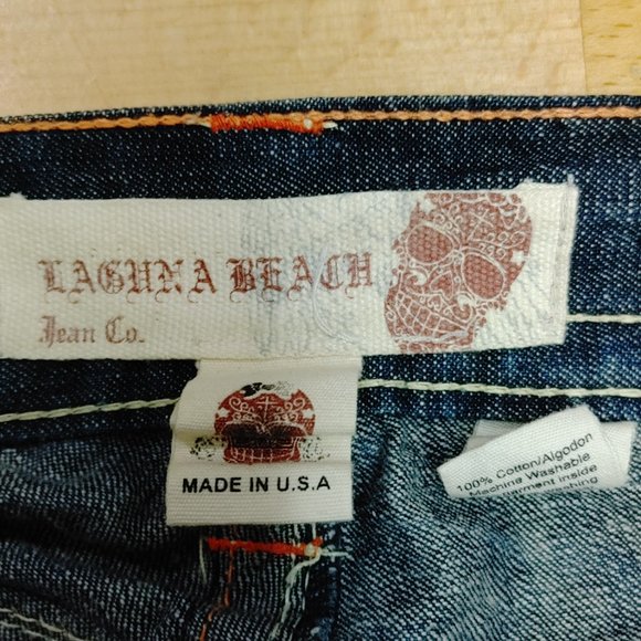 Laguna Beach Skull Jeans - Picture 8 of 13